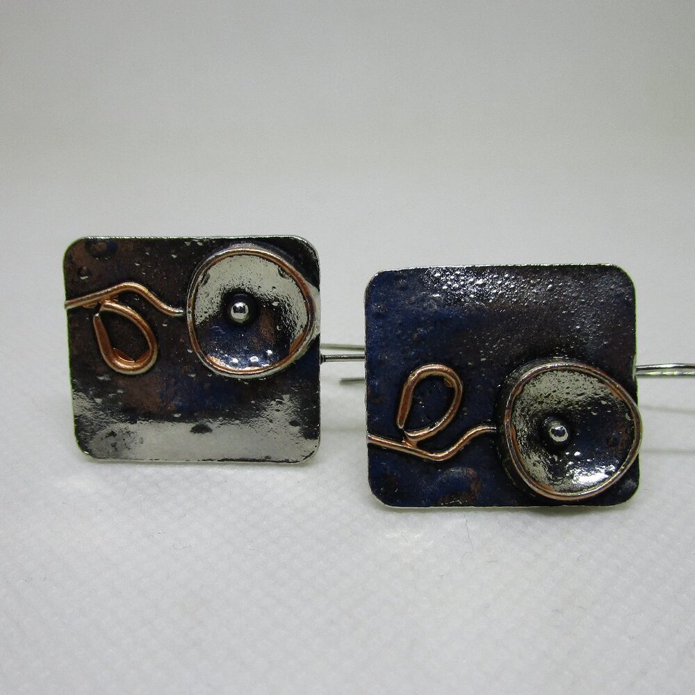 Artisan Crafted Statement Earrings - image 2